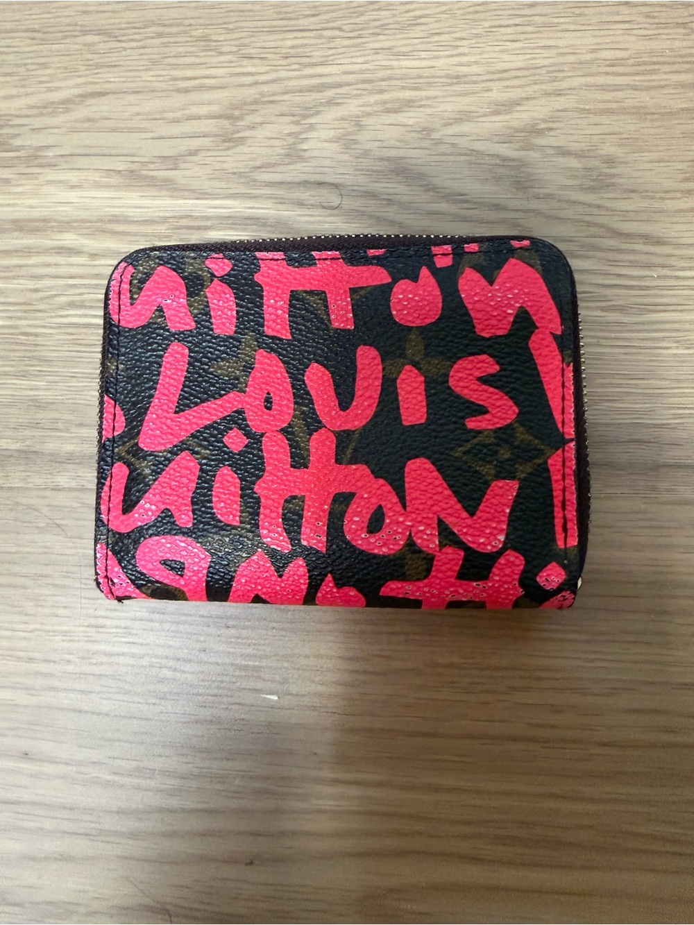 Louis Vuitton graffiti wallet